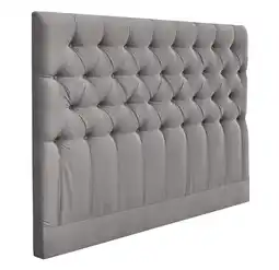 Ilva Nocturne exclusive velour chesterfield sengegavl 210 x 130 x 10 cm tilbud