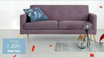 Daells Bolighus Smart enkel 2,5 pers. sofa tilbud