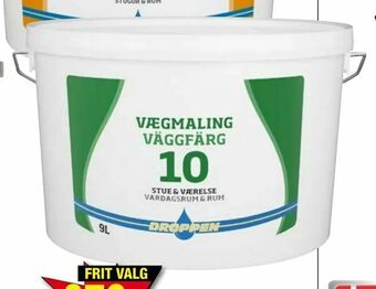 Harald Nyborg Kvalitets vægmaling 9 L tilbud