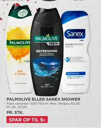 MENY Palmolive eller sanex shower tilbud