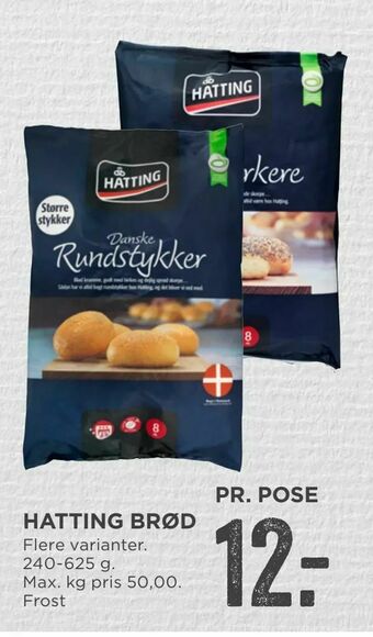 MENY Hatting brød tilbud