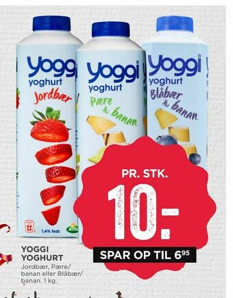 MENY Yoggi yoghurt tilbud