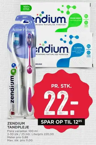 MENY Zendium tandpleje tilbud