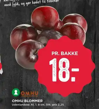 Omhu blommer