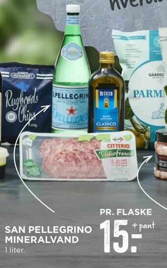 MENY San pellegrino mineralvand tilbud