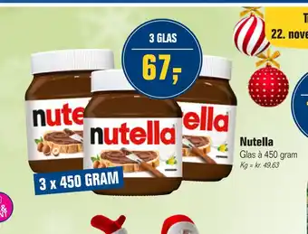 Otto Duborg Nutella tilbud