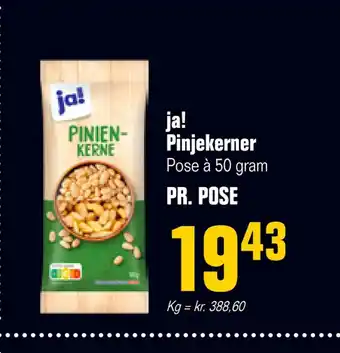 Otto Duborg Ja! pinjekerner tilbud