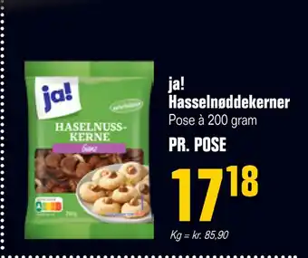 Otto Duborg Ja! hasselnøddekerner tilbud