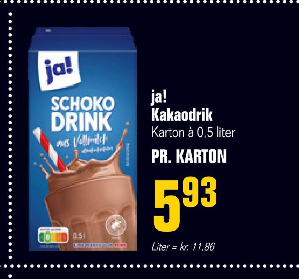 Otto Duborg Ja! kakaodrik tilbud