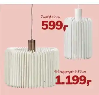 Daells Bolighus Loftslampe tilbud