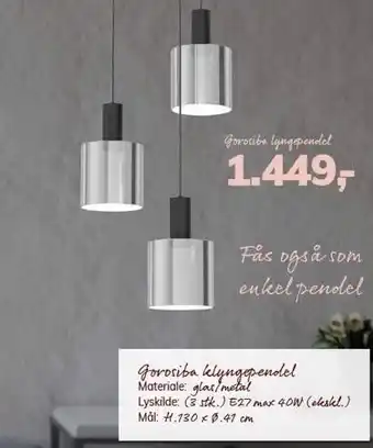 Gorosiba klyngependel