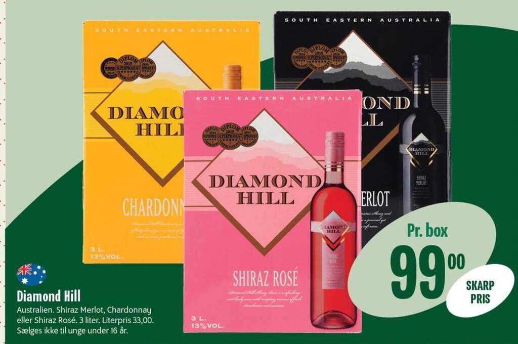 Diamond Hill tilbud hos Min Købmand