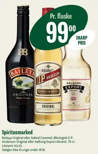 Min Købmand Spiritusmarked tilbud