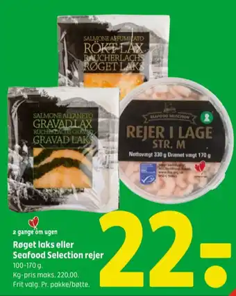 Coop 365 Seafood selection rejer tilbud