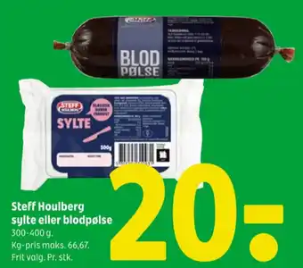 Coop 365 Steff houlberg blodpølse tilbud