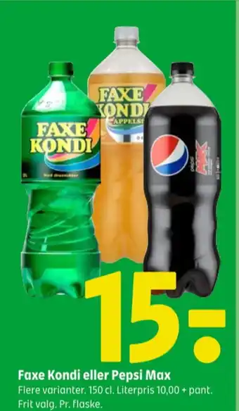 Coop 365 Pepsi max cola tilbud