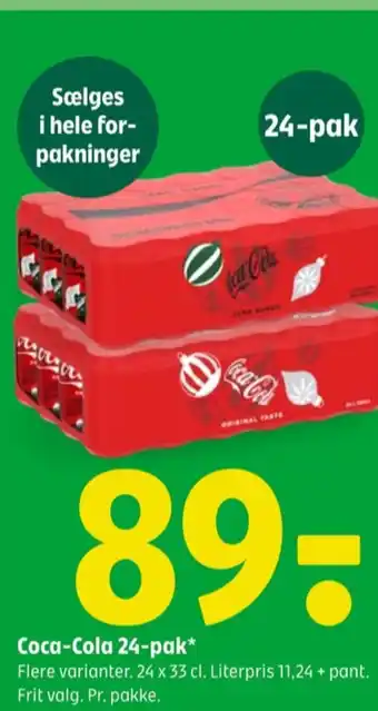 Coop 365 Coca cola cola tilbud