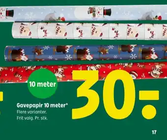 Coop 365 Ukendt gavepapir tilbud