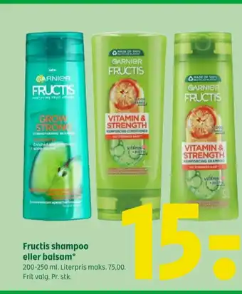 Coop 365 Fructis shampoo tilbud