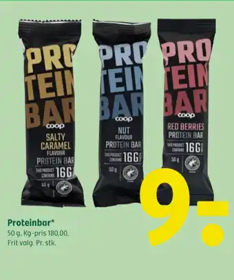 Coop 365 Coop proteinbar tilbud