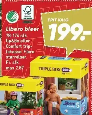 Bilka Libero bleer tilbud
