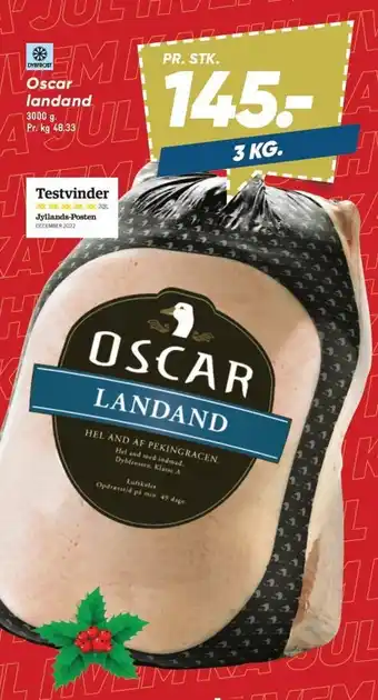 Bilka Oscar landand tilbud