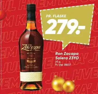 Bilka Ron zacapa solera 23yo tilbud