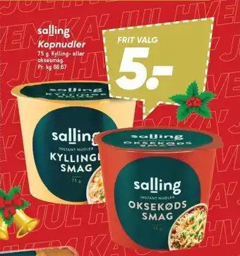 Bilka Kopnudler tilbud