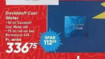 Bilka Daviddoff cool water tilbud