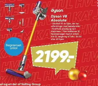 Bilka Dyson v8 absolute tilbud