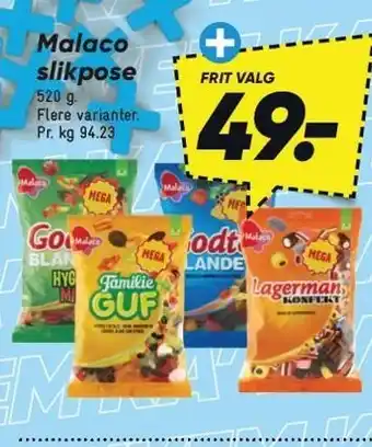 Bilka Malaco slikpose tilbud