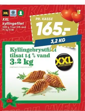 Bilka Xxl kyllingefilet tilbud