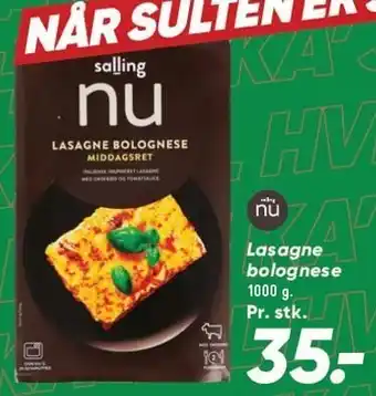 Lasagne bolognese