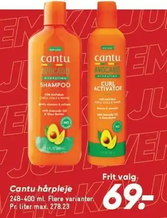 Bilka Cantu hårpleje tilbud