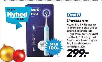 Bilka Oral-b eltandbørste tilbud