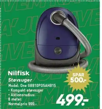 Bilka Nilfisk støvsuger tilbud