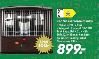 Bilka Tectro petroleumsovn tilbud