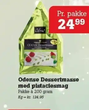 Poetzsch Padborg Odense dessertmasse med pistaciesmag tilbud