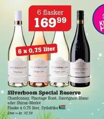 Poetzsch Padborg Silverboom special reserve 6 x 75 cl tilbud
