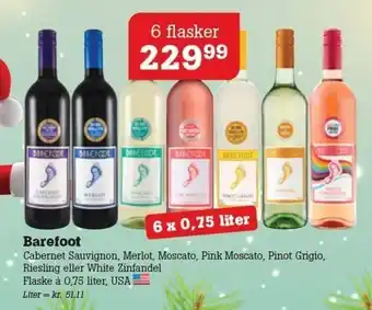 Poetzsch Padborg Barefoot 6 x 0,75 liter tilbud