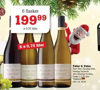 Poetzsch Padborg Peter & peter 6 x 0,75 liter tilbud