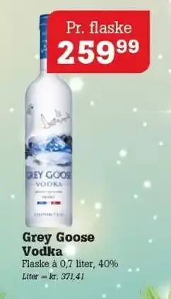 Poetzsch Padborg Grey goose vodka tilbud