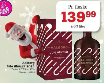 Poetzsch Padborg Aalborg jule akvavit 2023 tilbud