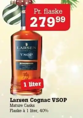 Poetzsch Padborg Larsen cognac vsop tilbud