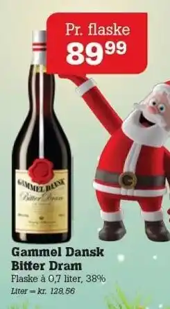 Poetzsch Padborg Gammel dansk bitter dram tilbud