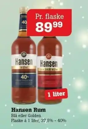 Hansen rum