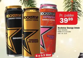 Rockstar energy drink
