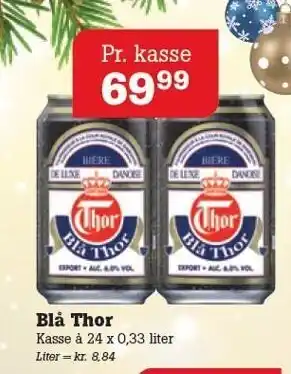 Poetzsch Padborg Blå thor tilbud