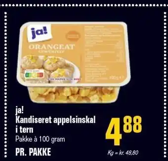 Poetzsch Padborg Ja! kandiseret appelsinskal i tern tilbud