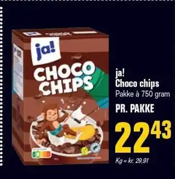 Poetzsch Padborg Ja! choco chips tilbud